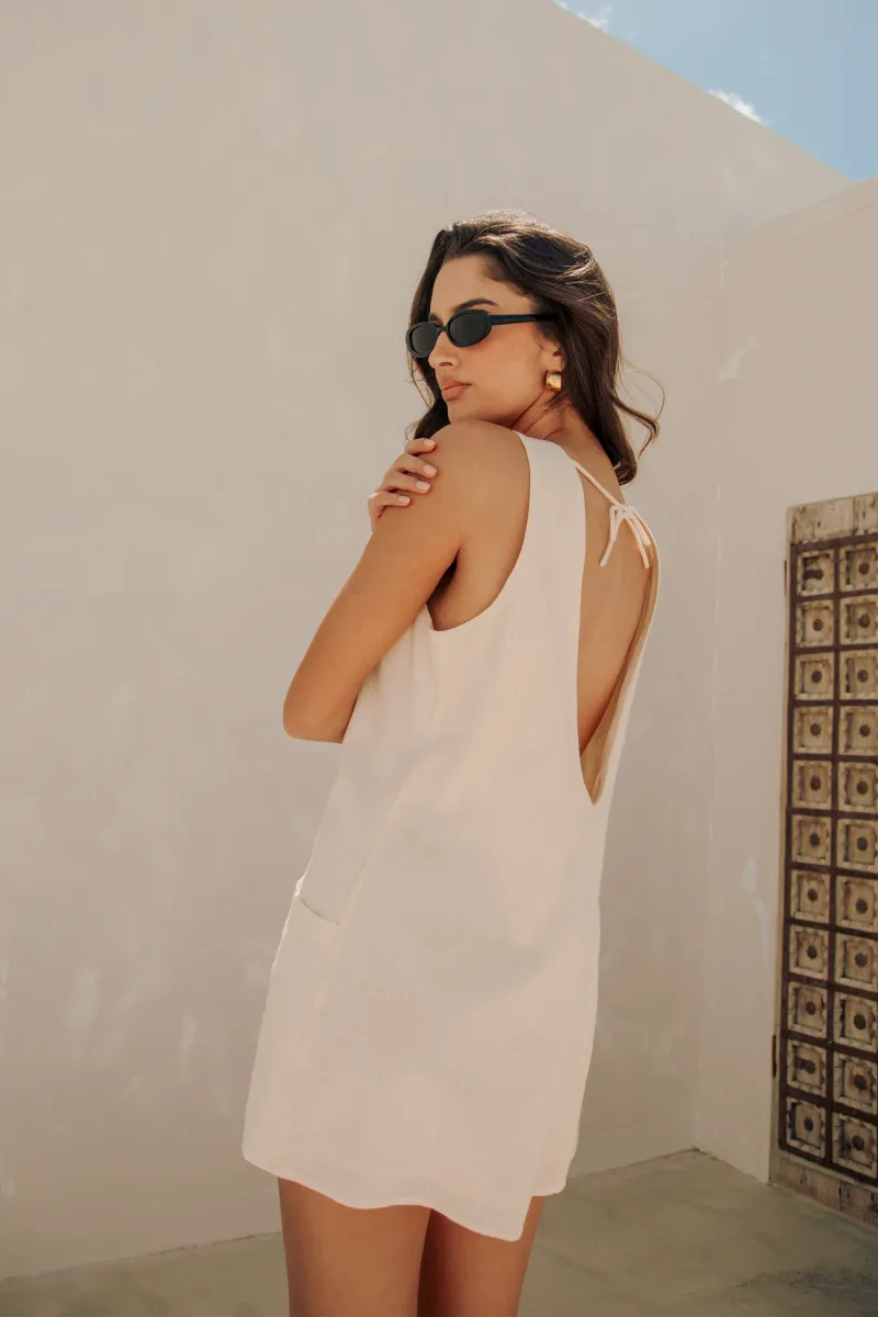 Cream Wide-Strap Playsuit - Image 4