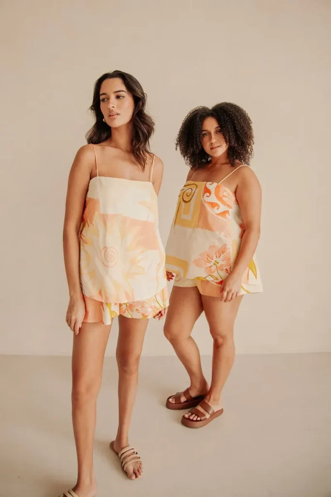 Rust Relaxed Playsuit