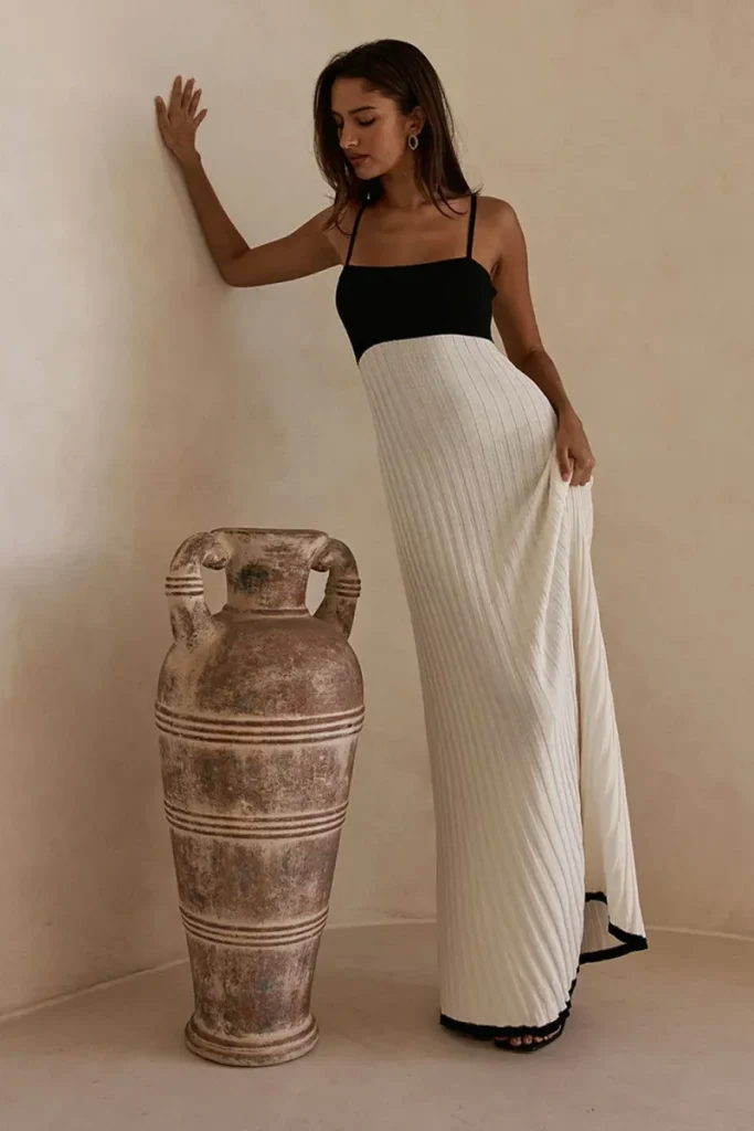 White Fitted Dress