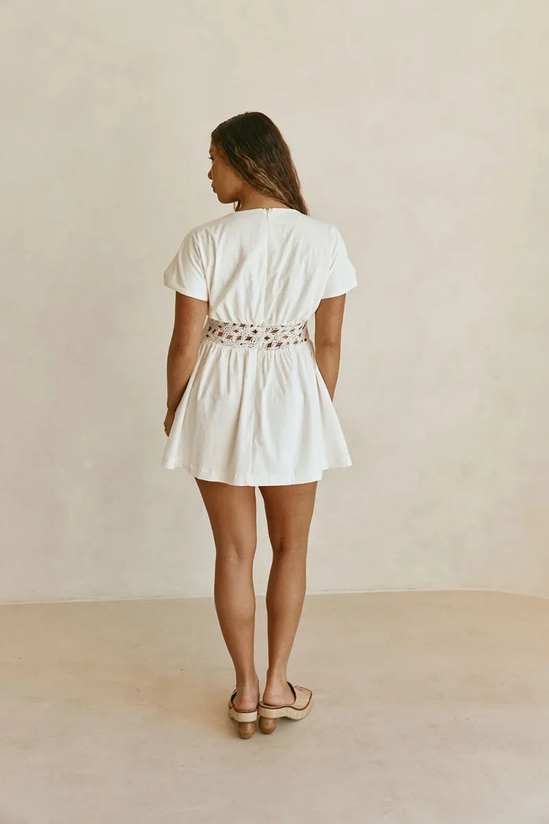 White Crochet Dress - Image 5