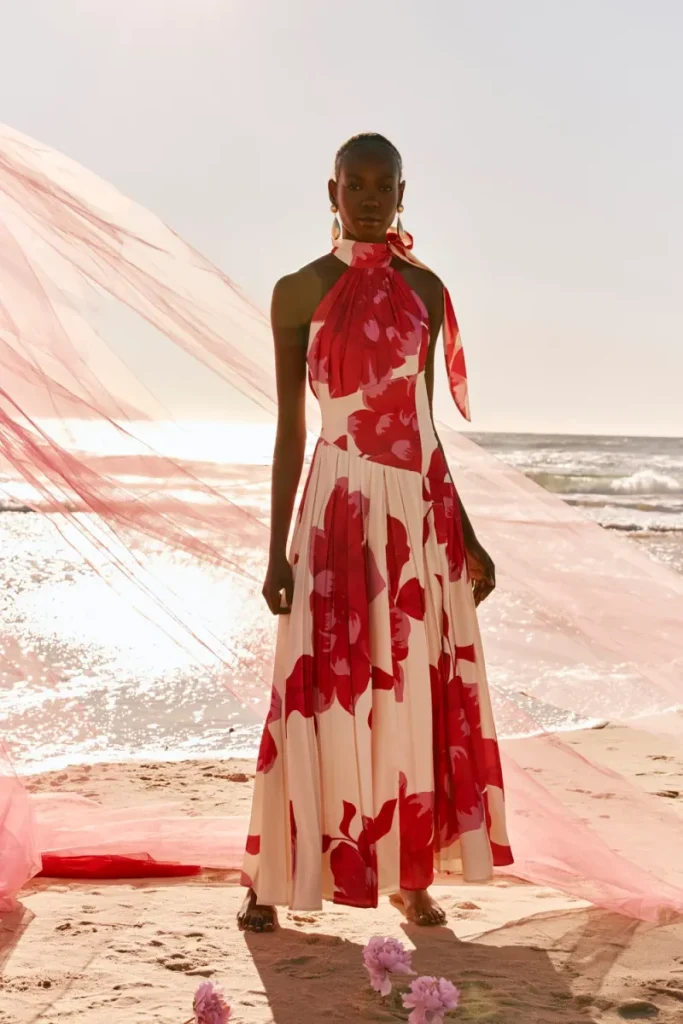 Pink Halter Dress