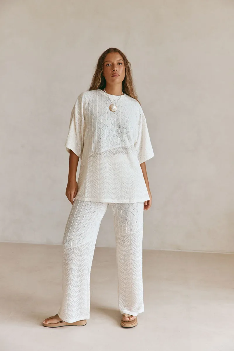 Cream Relaxed Top - Image 2