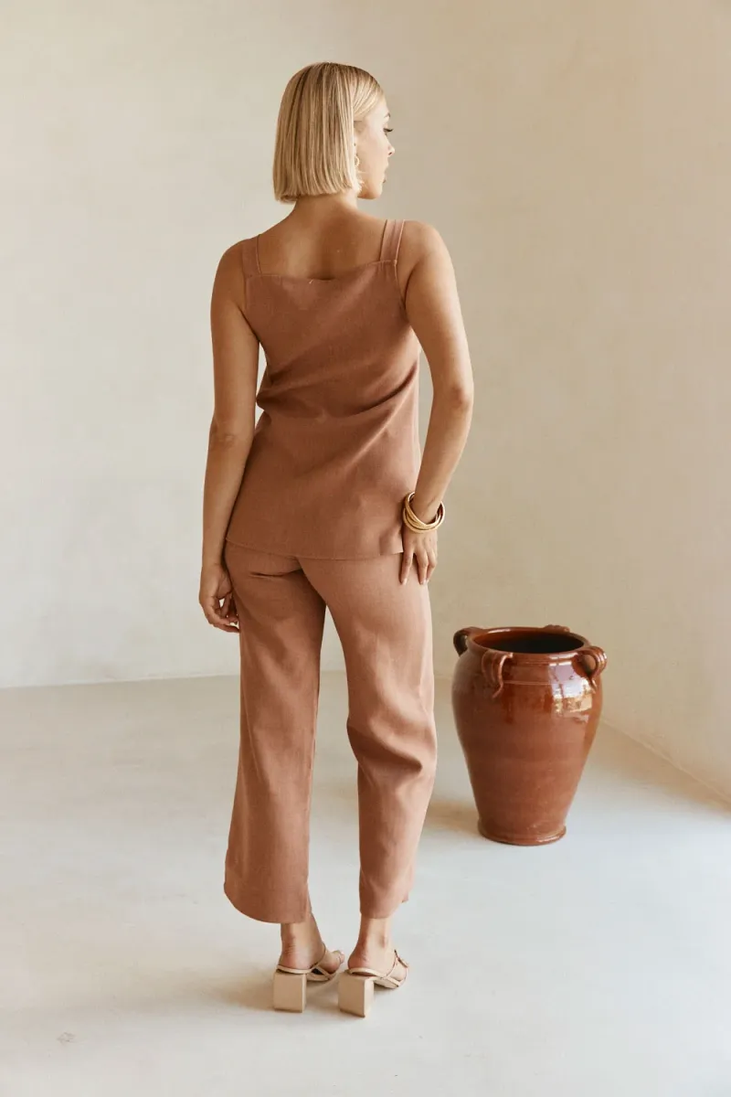 Orange Button-Front Top - Image 5