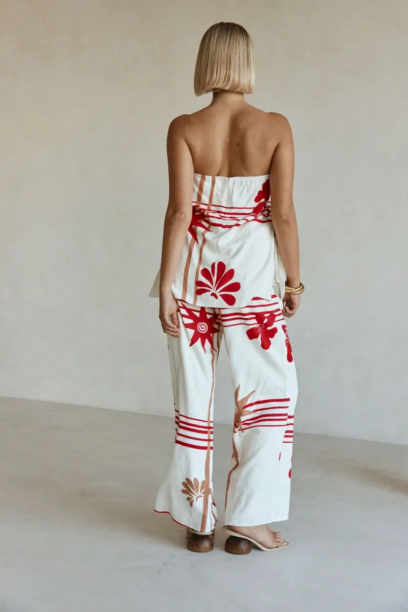 Cream Strapless Top - Image 5