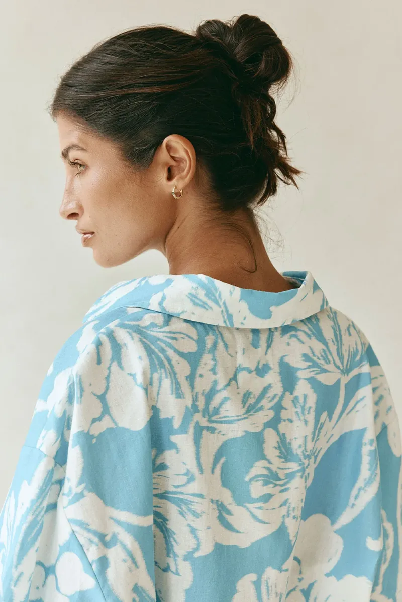 White Floral Top - Image 5