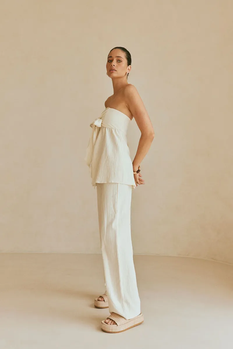 Beige Cotton Top - Image 4
