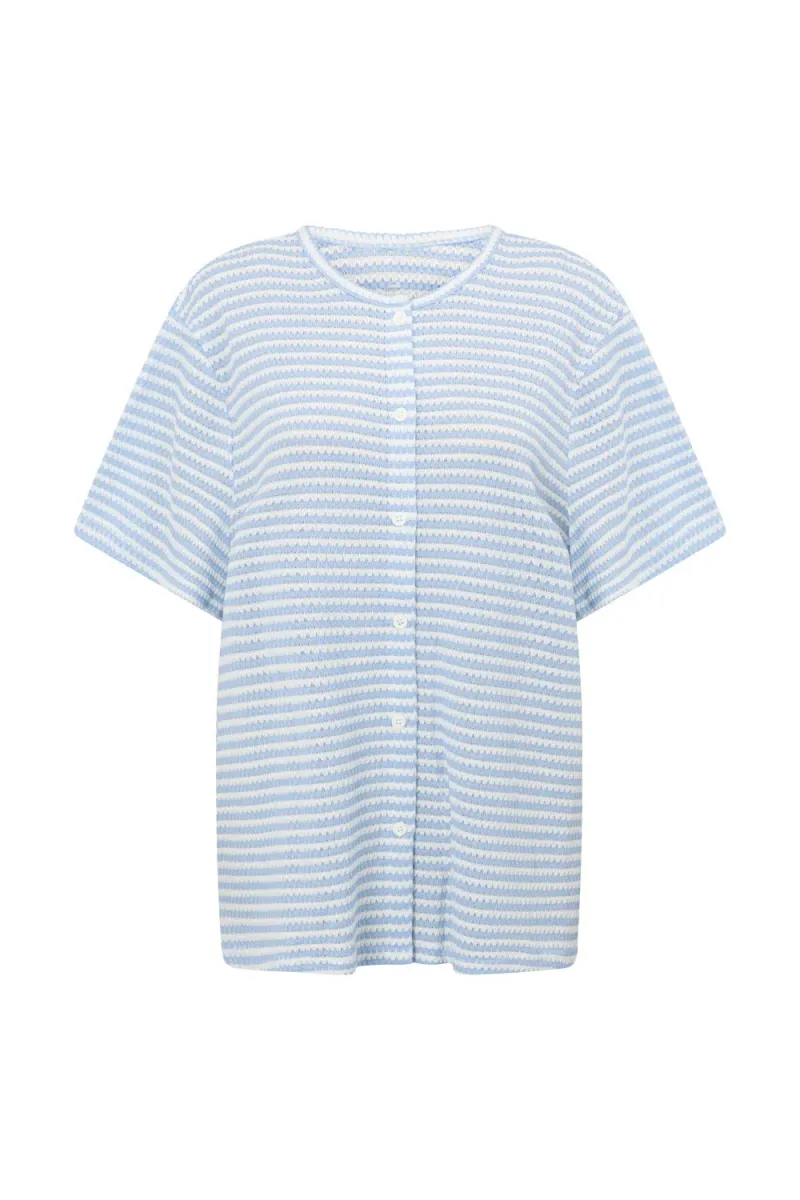 Blue Knit Top - Image 5