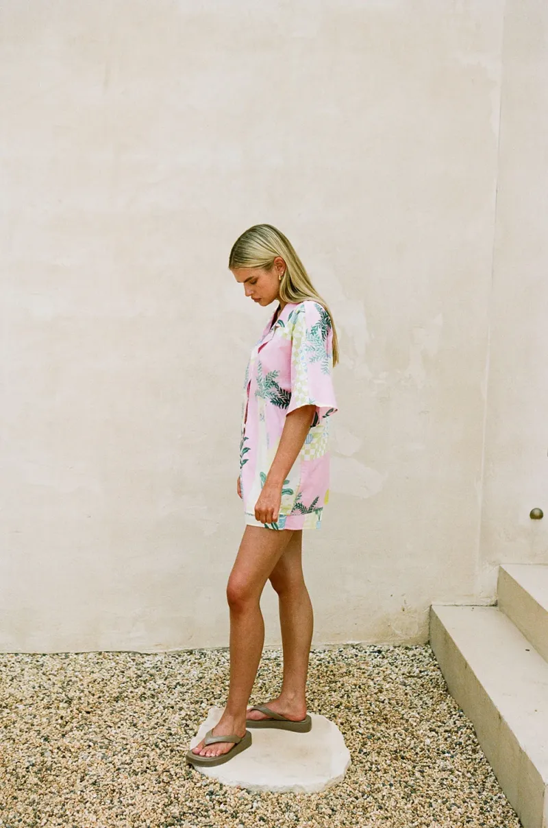 Pink Button-Front Top - Image 5