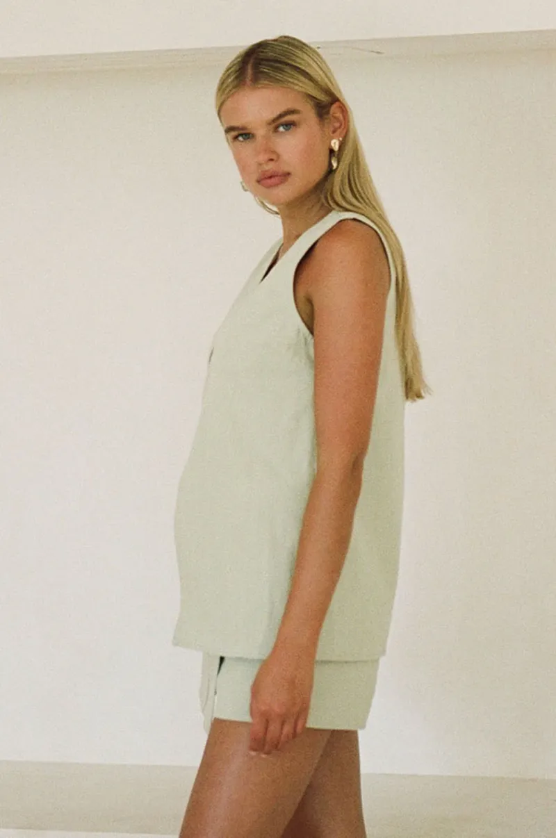 Mint Structured Top - Image 3