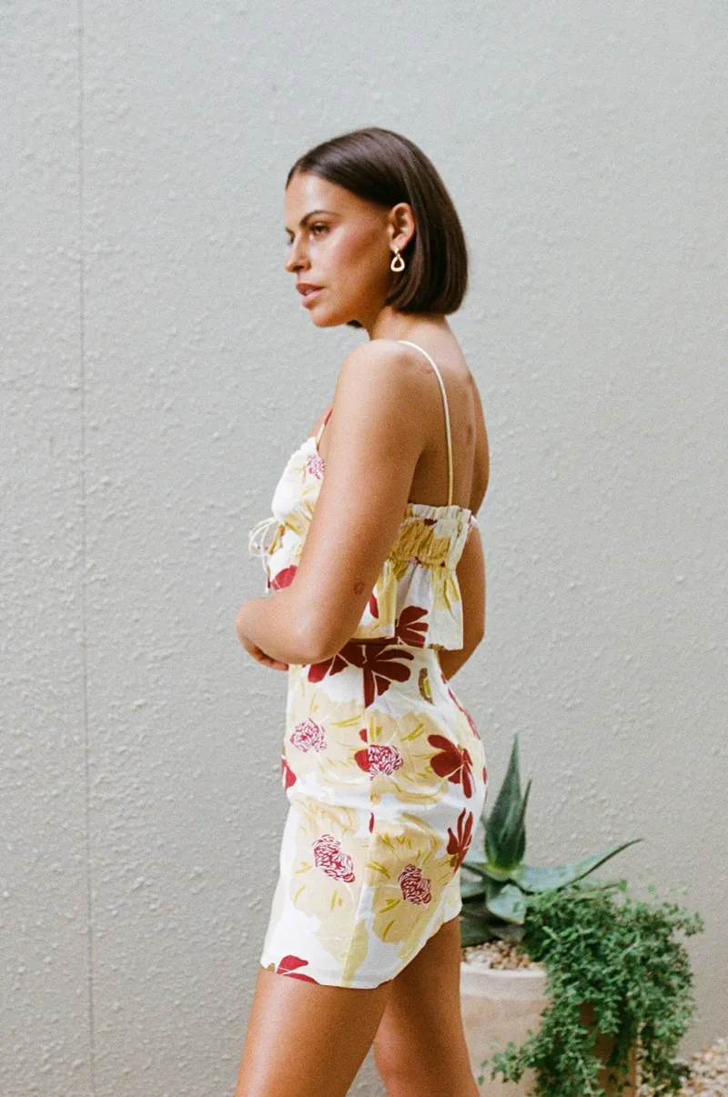 Yellow Ruffled Top - Image 4