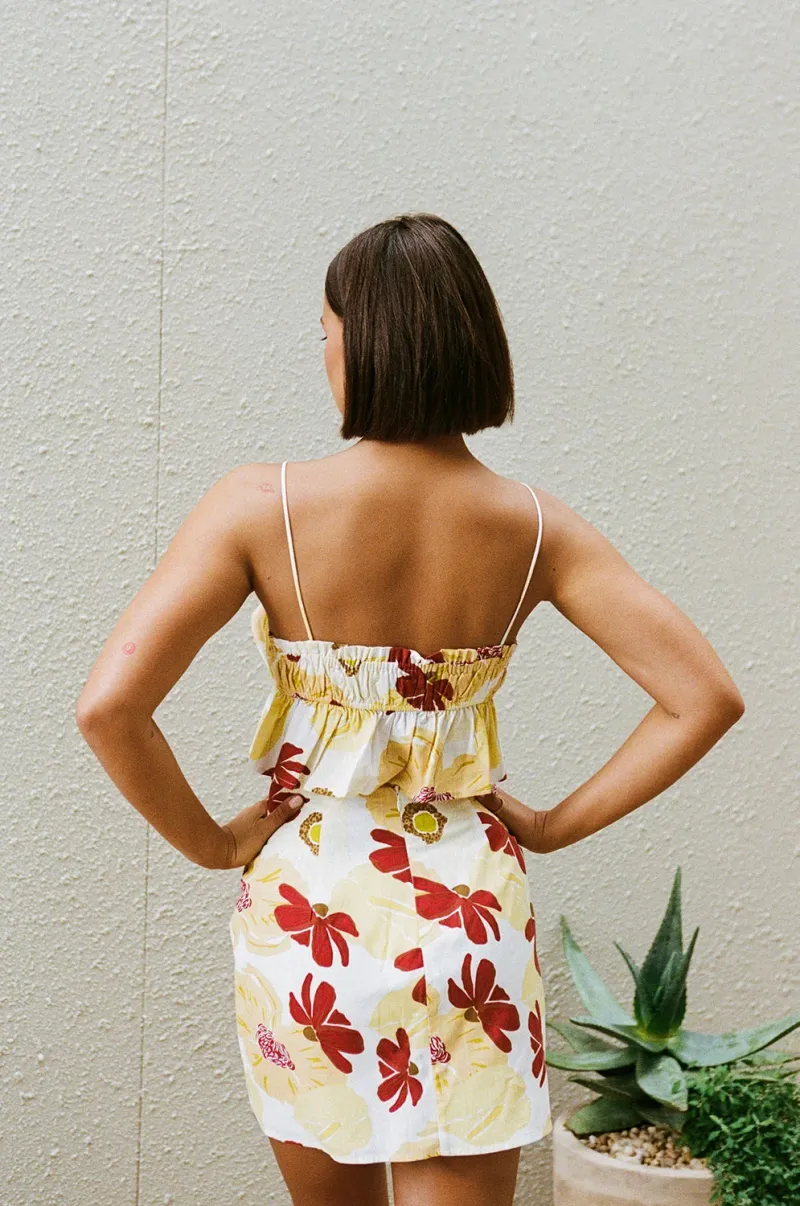 Yellow Ruffled Top - Image 5