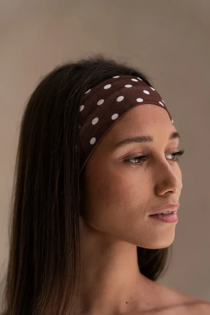 Chocolate Cotton Headband