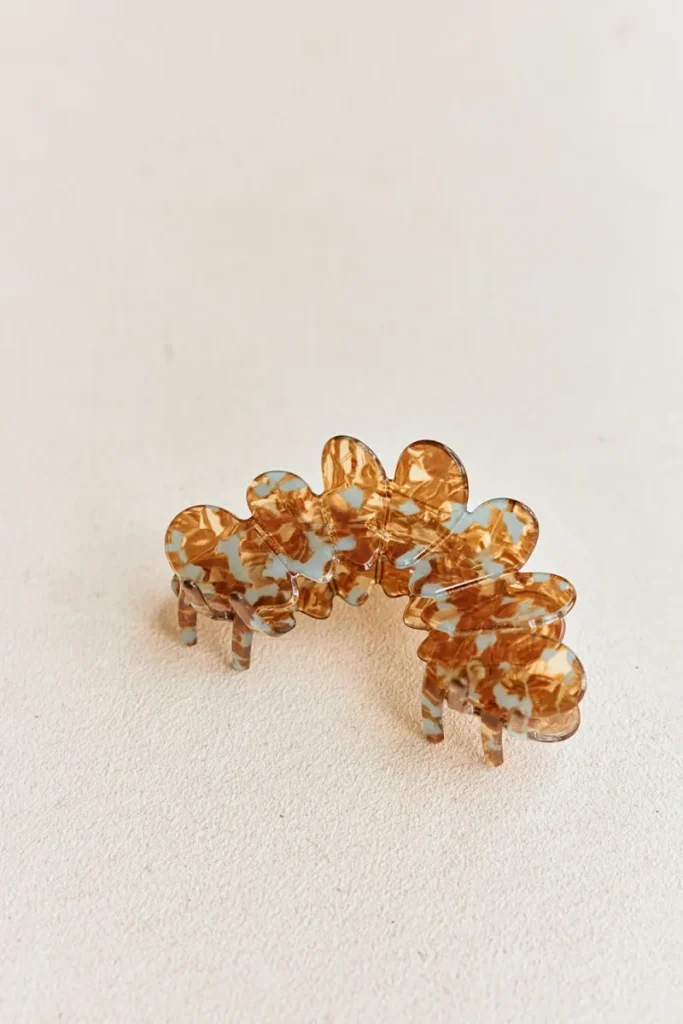 Brown Claw Clip