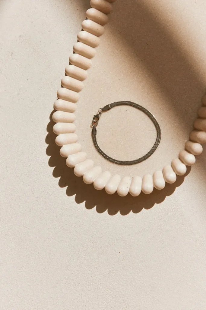 Silver Herringbone Bracelet