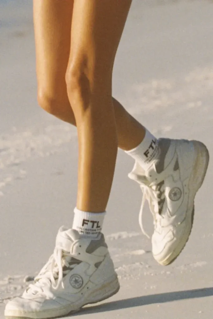 White Cotton Socks